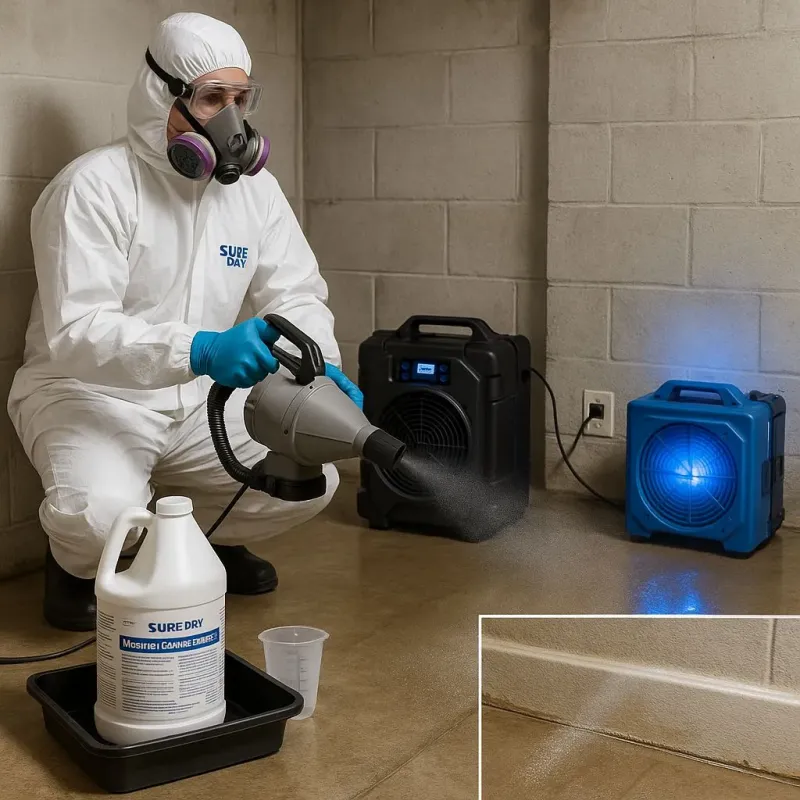 Sanitization and Odor Removal process in Curtice, OH